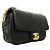 Borsa a tracolla Chanel Mini Matelassé con catena Nero - vista 2