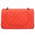 Borsa a tracolla Chanel Matelassé Rosso - vista 13