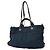 Borsa Tote Chanel Deauville con Catena Blu navy