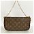 Louis Vuitton Monogram Multipochette Accessoires Schultertasche Braun - Ansicht 9