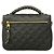 Borsa Louis Vuitton Monogram Empreinte Pochette Metis MM Nero - vista 13