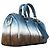 Borsa Louis Vuitton Keepall Bandoulière 25 Monogram Pigment Blu - vista 2