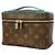 Borsa beauty Louis Vuitton Monogram Nice Mini Blu