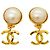 Orecchini a clip placcati oro Chanel D'oro