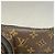 Sac banane Louis Vuitton Monogram Macassar Christopher Marron Noir - vue 6
