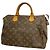 Borsa Louis Vuitton Monogram Speedy 30 Marrone