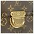 Borsa Louis Vuitton Monogram Manhattan GM Marrone - vista 10