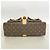Borsa Louis Vuitton Monogram Manhattan GM Marrone - vista 3