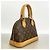 Borsa a mano Louis Vuitton Alma BB Monogram Marrone - vista 2
