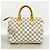 Borsa Louis Vuitton Damier Azur Speedy 25 Bianco - vista 10