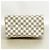 Borsa Louis Vuitton Damier Azur Speedy 25 Bianco - vista 3