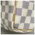 Borsa Louis Vuitton Damier Azur Speedy 25 Bianco - vista 6