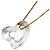Collana Cuore Tiffany & Co. in Oro Giallo 18K con Cristallo