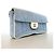 Borsa a tracolla con catena Chanel Chocolate Bar Blu - vista 2