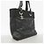 Chanel Paris Biarritz Canvas Tote Bag Schwarz - Ansicht 2