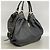 Borsa Tote Louis Vuitton Mahina Nero - vista 2