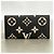 Louis Vuitton Monogram Empreinte Bicolor Portefeuille Emilie Long Wallet Nero Beige - vista 5