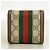 Cartera bi-fold Gucci Ophidia Castaño - vista 8