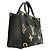 Borsa Louis Vuitton Monogram Empreinte Bicolor OnTheGo PM Nero Beige - vista 2