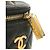 Borsa Vanity Chanel in pelle di agnello nera Nero - vista 11