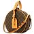 Borsa a tracolla Louis Vuitton Monogram Petite Boite Chapeau Marrone