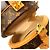 Borsa a tracolla Louis Vuitton Monogram Petite Boite Chapeau Marrone - vista 4
