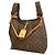 Borsa Tote Louis Vuitton Monogram Atlantis GM Marrone