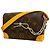 Borsa a tracolla Louis Vuitton Monogram Macassar Marrone