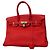 Hermès Borsa Hermes Birkin 35 Togo Rouge Vif Rosso