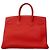 Hermès Borsa Hermes Birkin 35 Togo Rouge Vif Rosso - vista 11