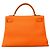 Hermès Borsa Hermes Kelly 32 Togo Arancione - vista 12