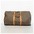 Borsa Boston Louis Vuitton Monogram Keepall 55 Marrone - vista 14