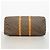 Borsa Boston Louis Vuitton Monogram Keepall 55 Marrone - vista 3