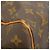 Borsa Boston Louis Vuitton Monogram Keepall 55 Marrone - vista 6