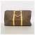 mala Louis Vuitton Monogram Keepall Bandoulière 50 Marrom - vista 12