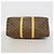 mala Louis Vuitton Monogram Keepall Bandoulière 50 Marrom - vista 3