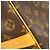 mala Louis Vuitton Monogram Keepall Bandoulière 50 Marrom - vista 6