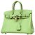 Hermès Bolsa Hermes Birkin 25 em couro Swift Verde