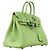 Hermès Bolsa Hermes Birkin 25 em couro Swift Verde - vista 2
