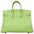 Hermès Bolsa Hermes Birkin 25 em couro Swift Verde - vista 8