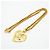 Collana Chanel placcata in oro con motivo a cuore D'oro - vista 3