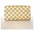 Cartera Larga Louis Vuitton Damier Azur Zippy Organizer Blanco - vista 10