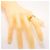 Anello largo Tiffany & Co. T True in oro giallo 18K - vista 6