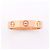 Anello Mini Love Cartier in oro rosa 18K - vista 2
