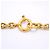 Collana Chanel placcata oro con pietre colorate Rosso D'oro Verde - vista 4