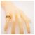 Anello Cartier Crush in oro rosa 18K - vista 6