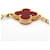 Bracelet Charm Alhambra Van Cleef & Arpels Rouge  - vue 7