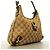 Bolsa de Ombro Gucci GG Canvas Bege - vista 2