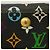 Borsa Tote Louis Vuitton Monogram Multicolor Aurelia MM Nero - vista 14