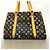 Borsa Tote Louis Vuitton Monogram Multicolor Aurelia MM Nero - vista 15